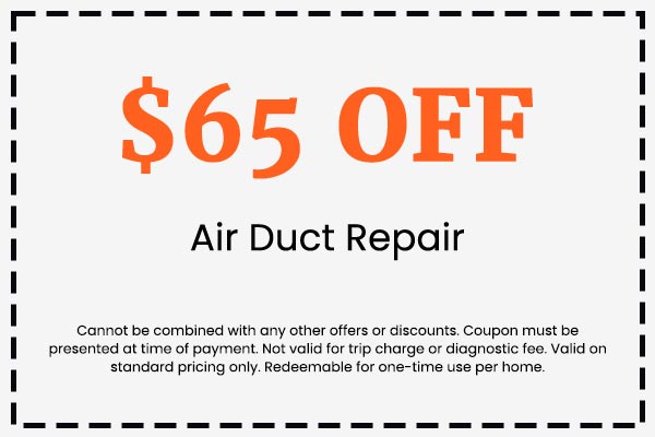 Discounts on Air Duct Repair